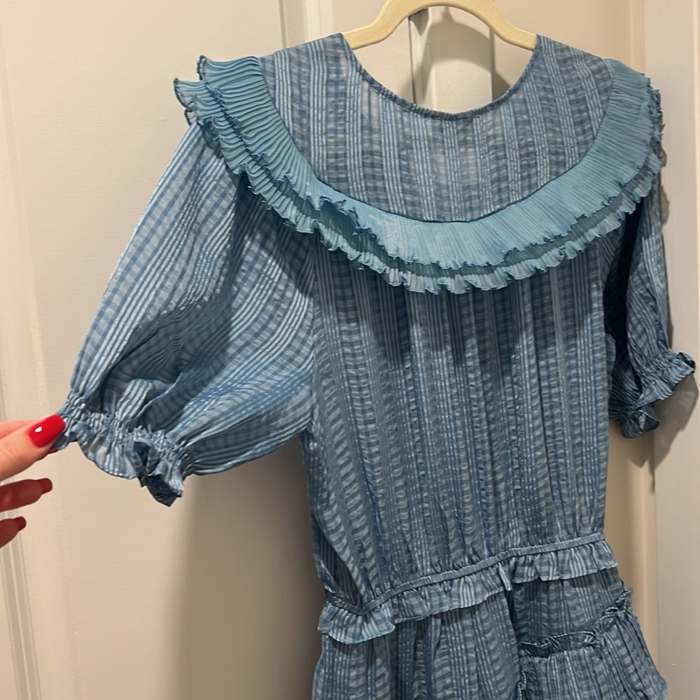 NWOT Current Air Ruffle Maxi Dress - Picture 5 of 5